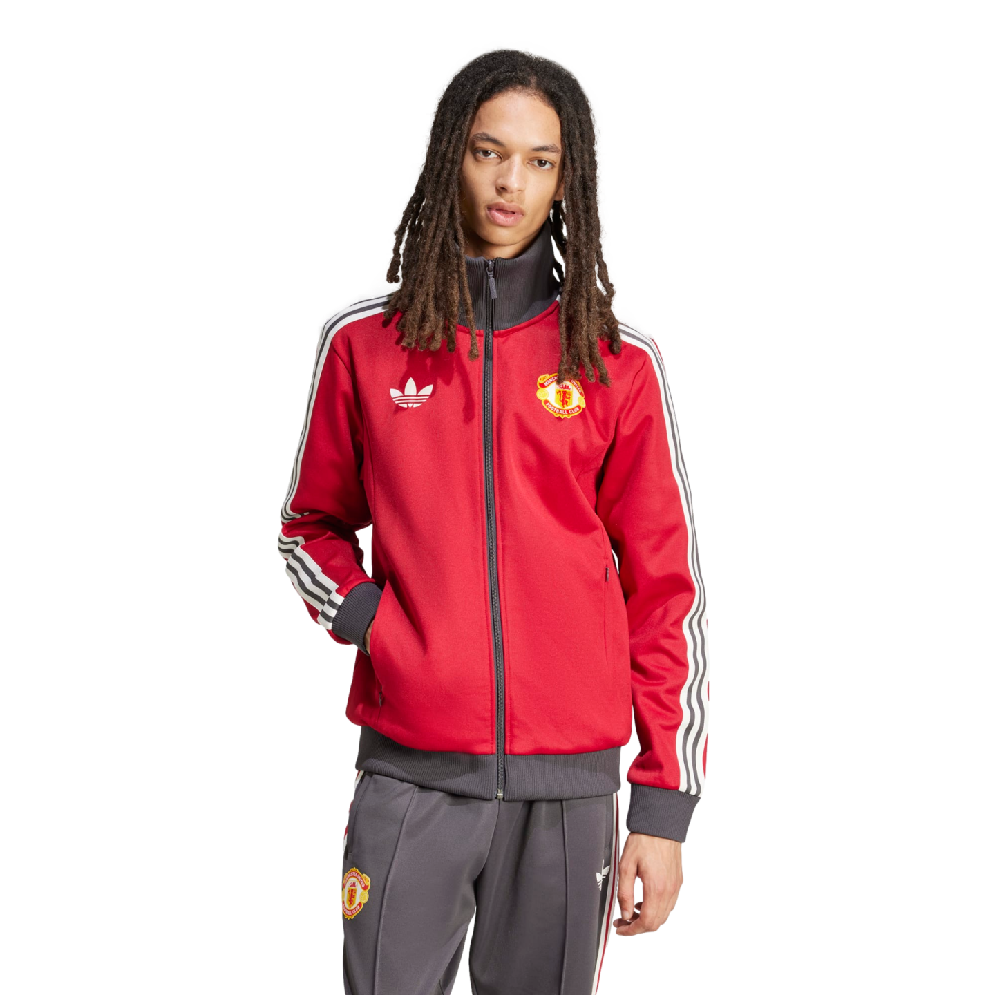 Adidas originals beckenbauer track top sales