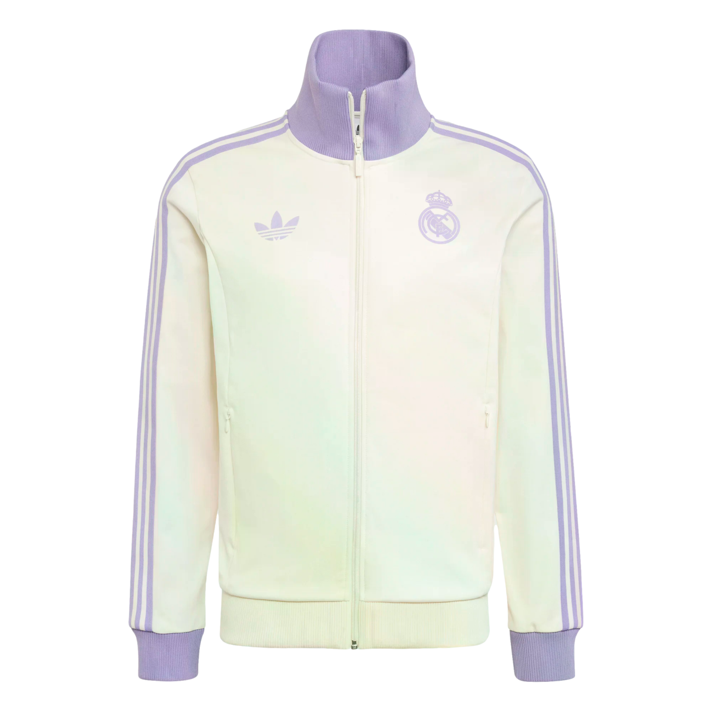 (ADID-IY0058) Chaqueta deportiva Beckenbauer Originals del Real Madrid de Adidas [WONWHI/MAGLIL] (lanzamiento el 1/11/24)