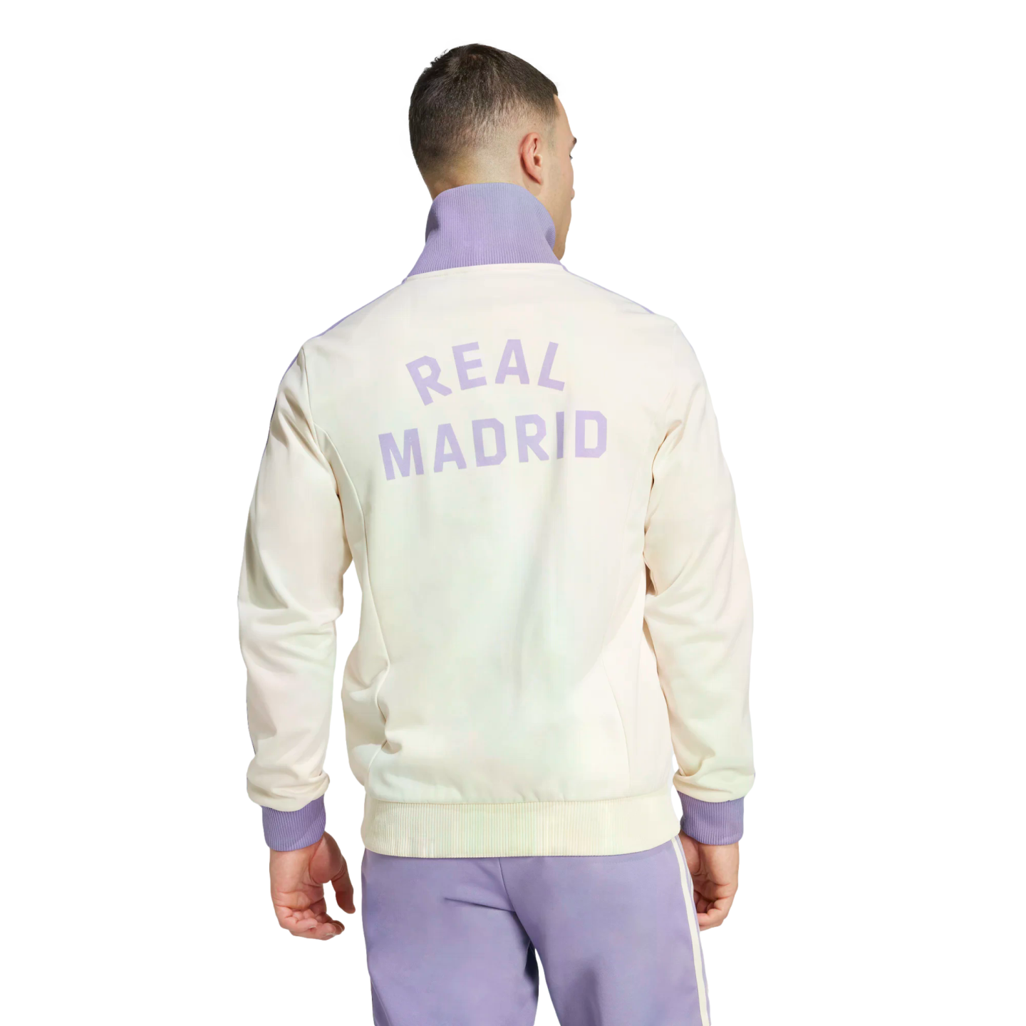 (ADID-IY0058) Chaqueta deportiva Beckenbauer Originals del Real Madrid de Adidas [WONWHI/MAGLIL] (lanzamiento el 1/11/24)