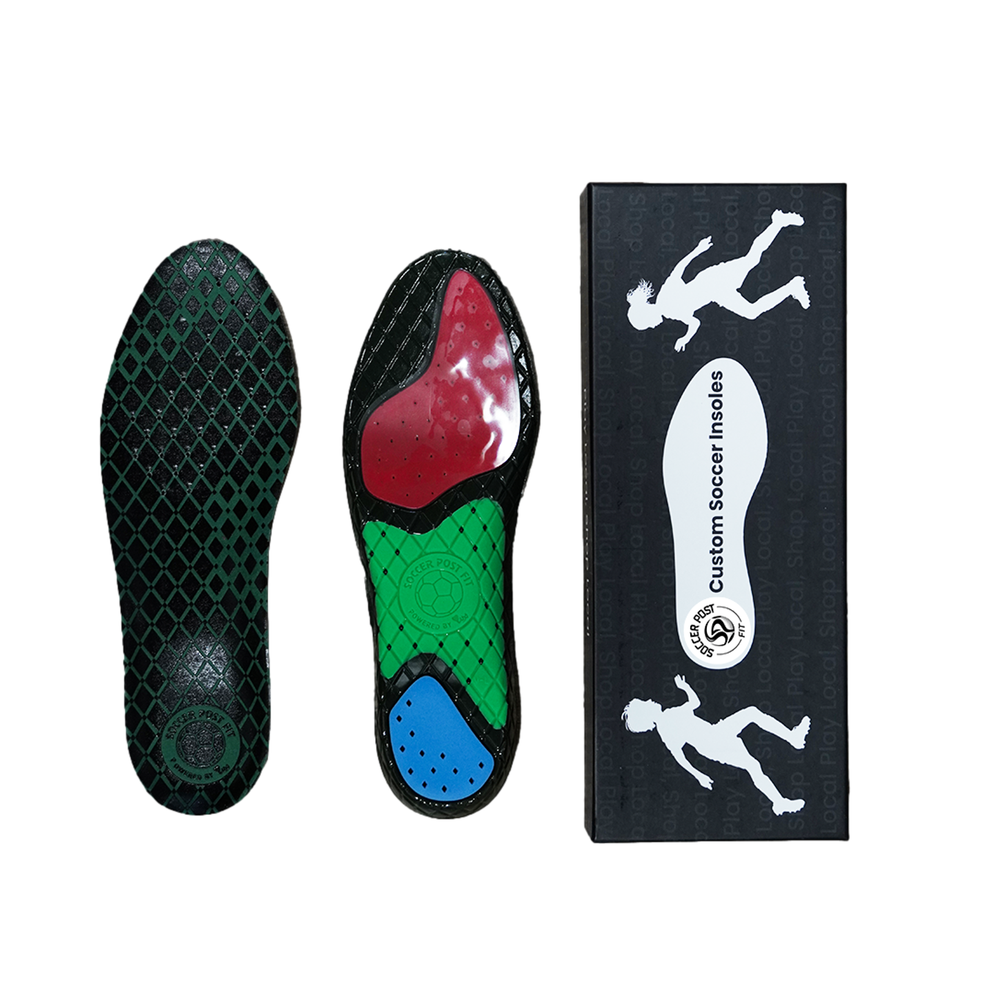 Soccer Post Fit Insoles - Medium Arch