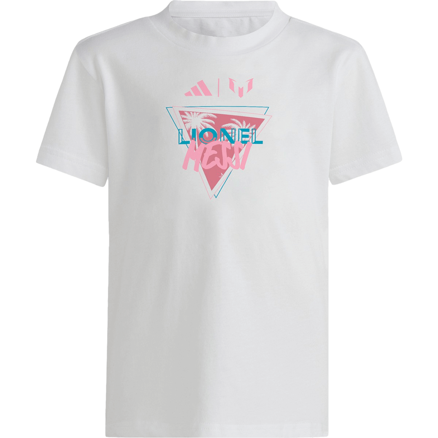 Adidas Messi Palm Tree Miami Youth Tee