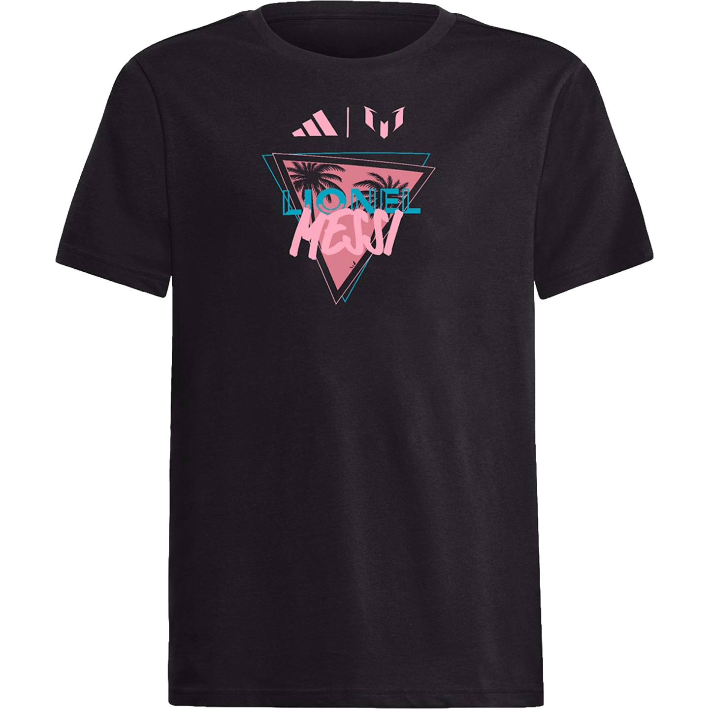 Adidas Messi Palm Tree Miami Youth Tee