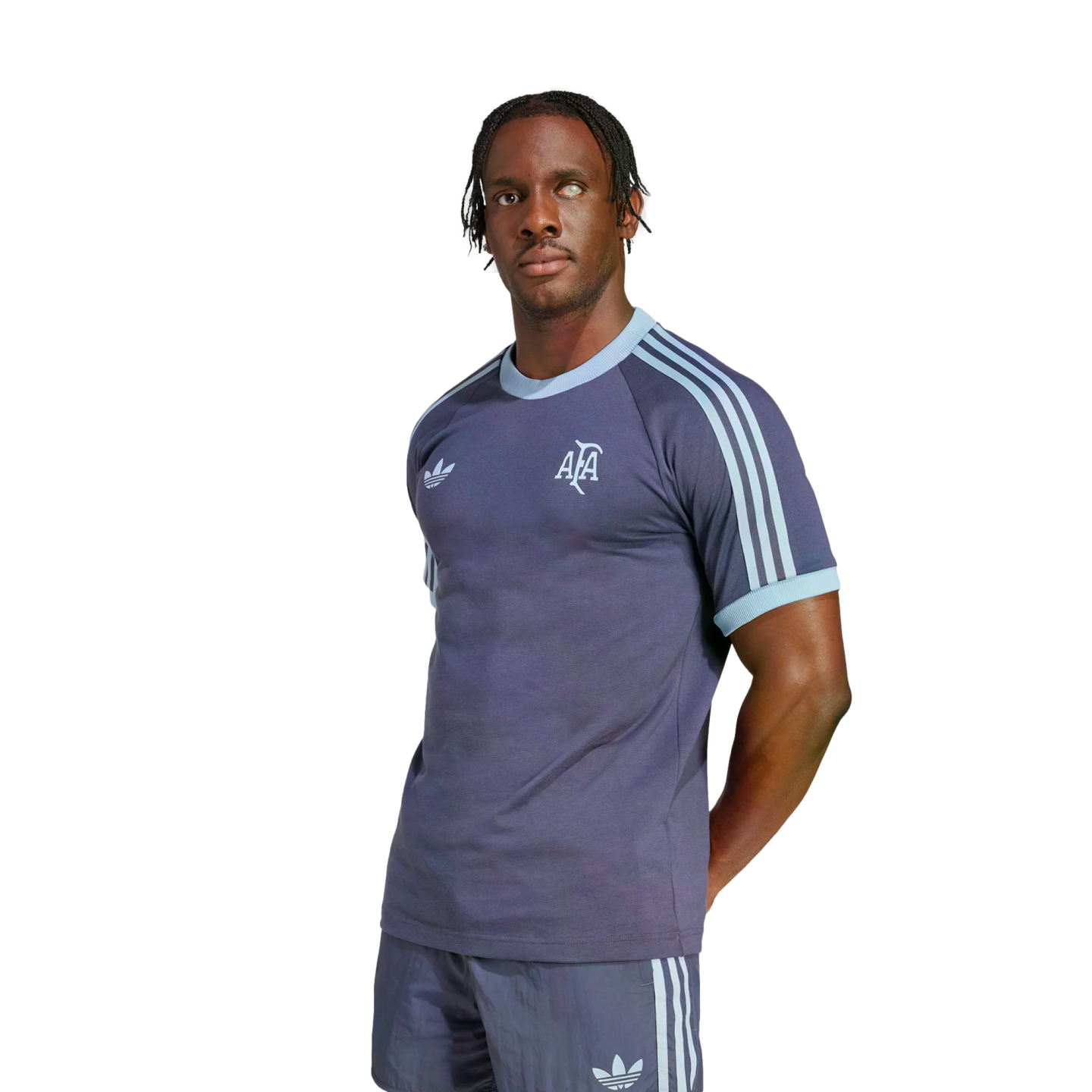 Camiseta de futbol Argentina Aniversario JD9097 Gris