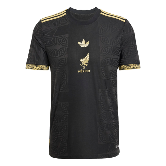 Adidas Mexico 2025 Gold Authentic Jersey