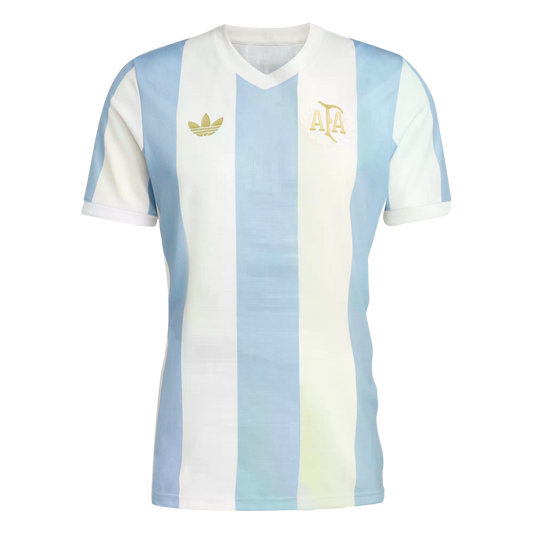 (ADID-JF2641) Camiseta aniversario de Argentina de Adidas [AMBSKY/CLOWHI] (lanzamiento el 1/11/24)