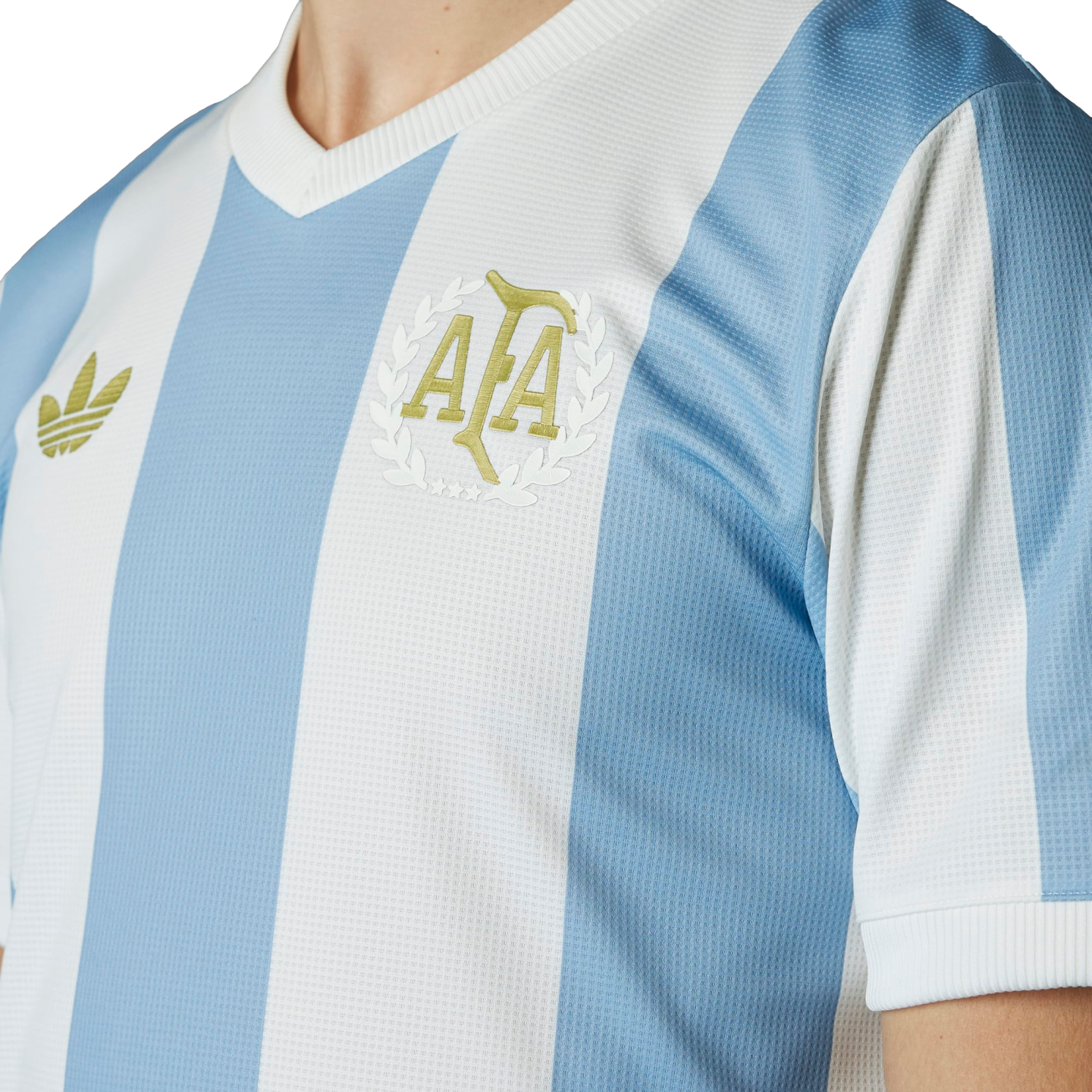 (ADID-JF2641) Camiseta aniversario de Argentina de Adidas [AMBSKY/CLOWHI] (lanzamiento el 1/11/24)