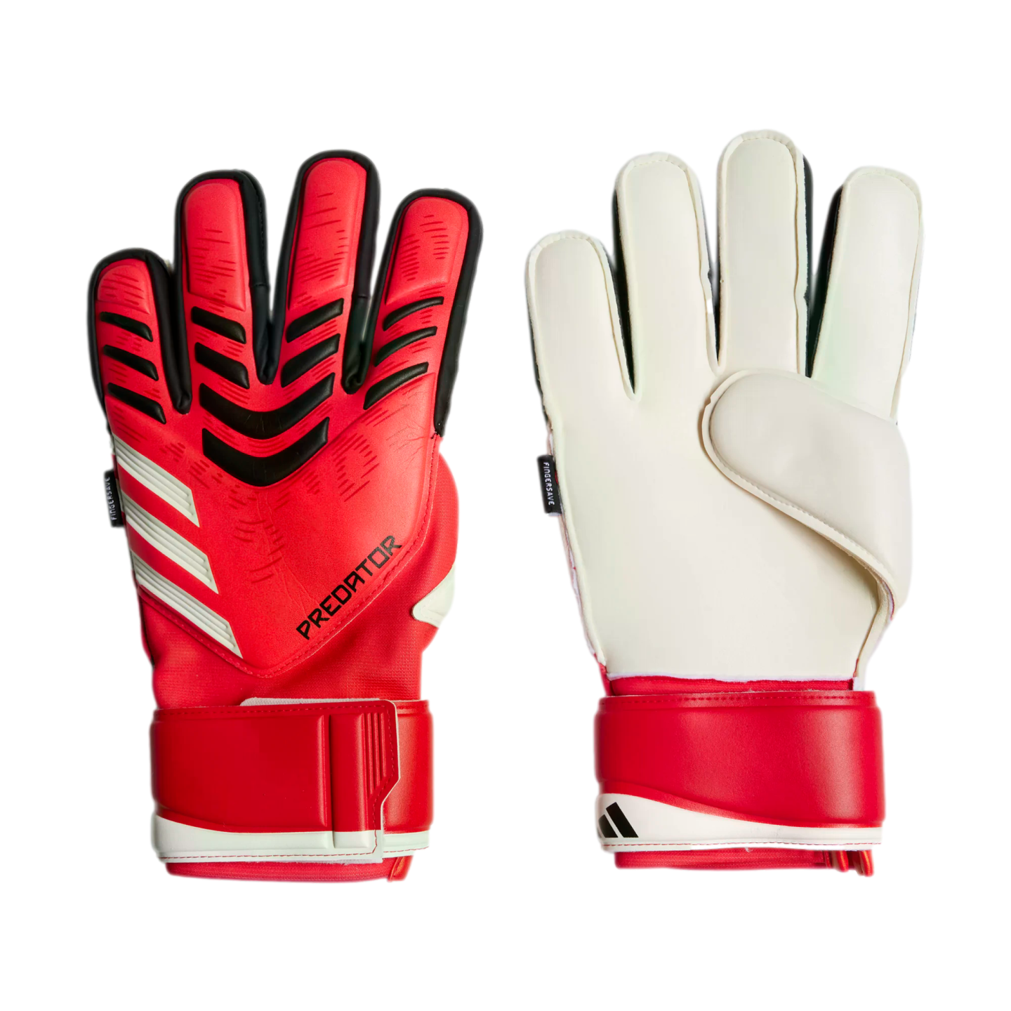 (ADID-JH3802) Guantes de portero Adidas Predator Match Fingersave [PURRUB/LUCRED/BLACK] (lanzamiento el 16/01/25)