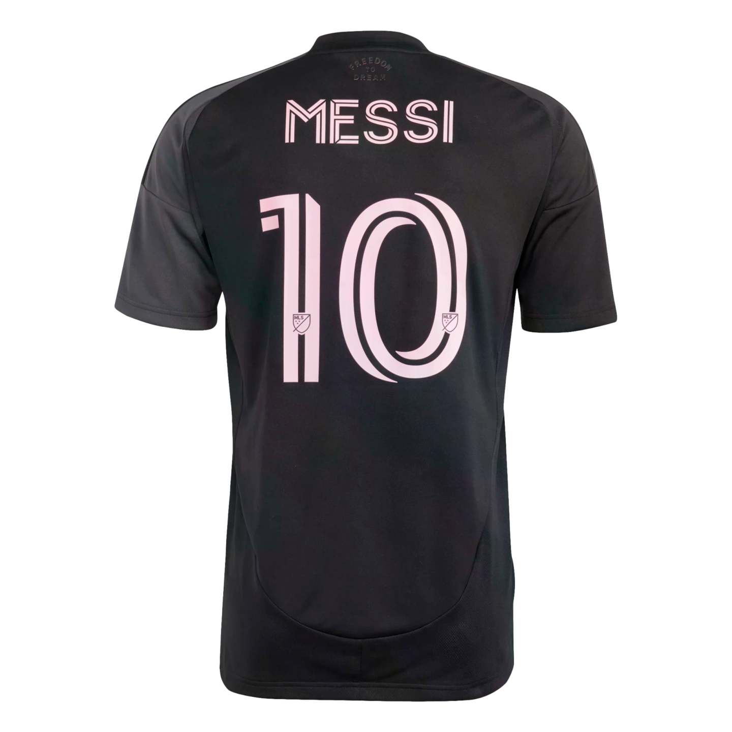 (ADID-JI6821) Camiseta visitante de Messi del Inter Miami 2024 de Adidas [NEGRO] (lanzamiento el 1/12/24)