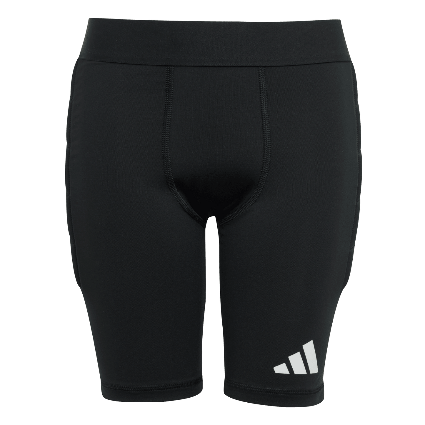 adidas Youth Squadra 25 Goalkeeper Padded Short Leggings - Black JJ1942