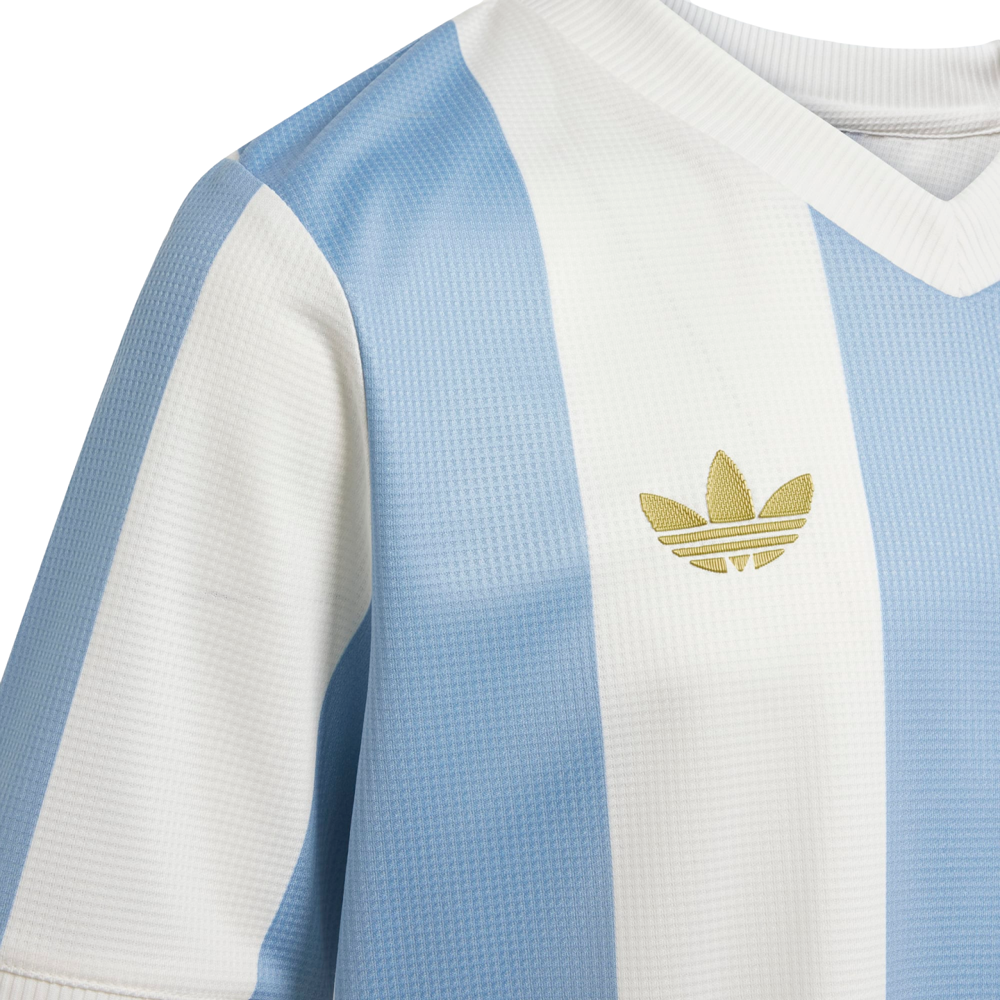 (ADID-JL9545) Camiseta juvenil aniversario de Argentina de Adidas [AMBSKY/CLOWHI] (lanzamiento el 1/11/24)