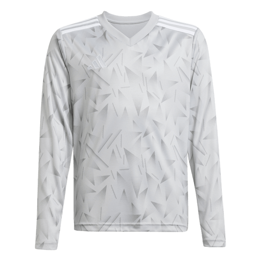 adidas Youth Team Icon 25 Long Sleeve Jersey - Grey JM6775