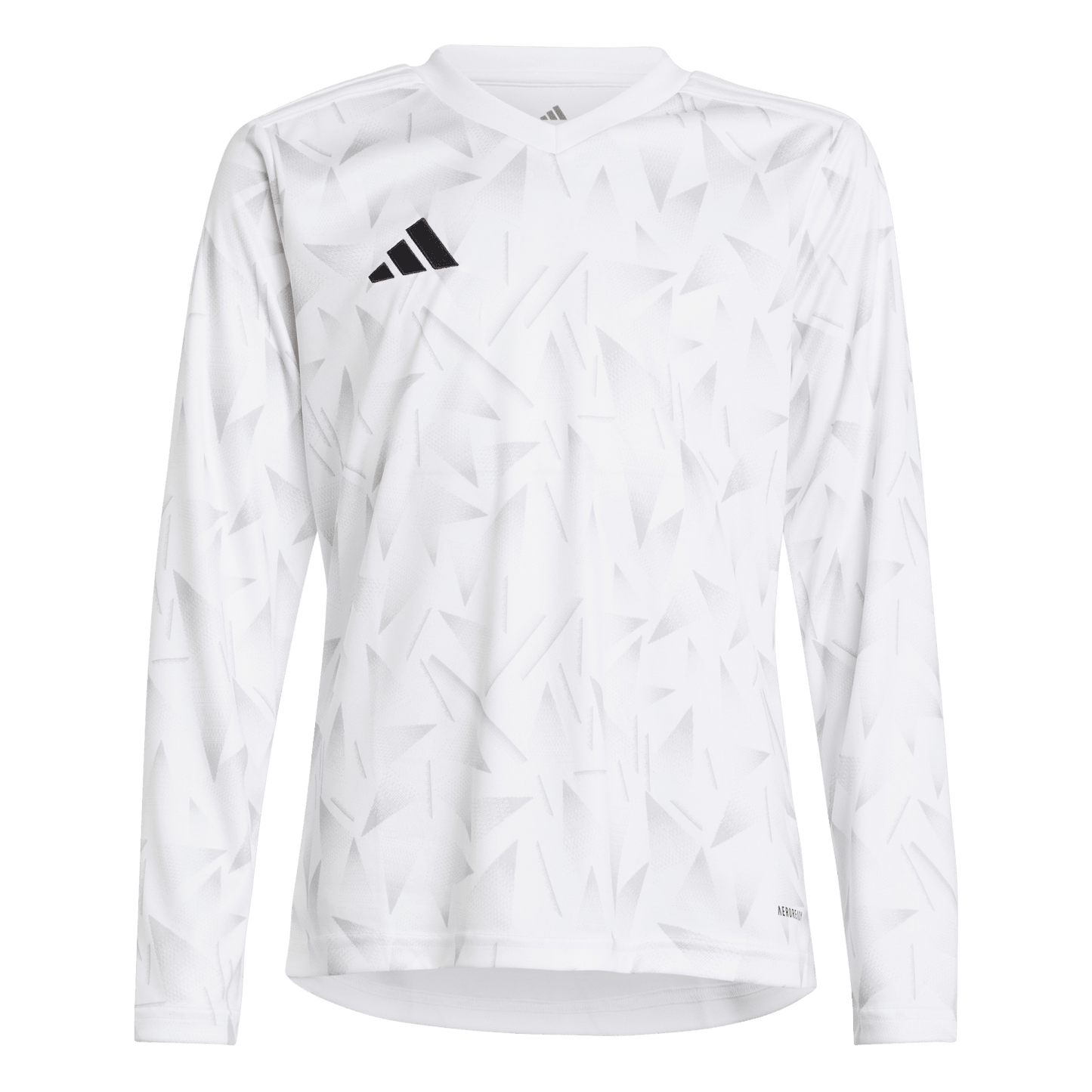 adidas Youth Team Icon 25 Long Sleeve Jersey - White JM6780