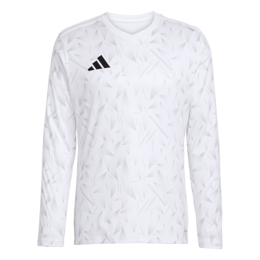 adidas Team Icon 25 Long Sleeve Jersey - White JM6789