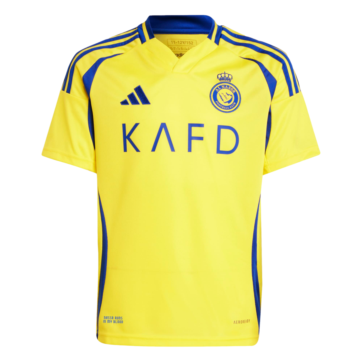 Adidas Al Nassr FC 24/25 Ronaldo Youth Home Jersey