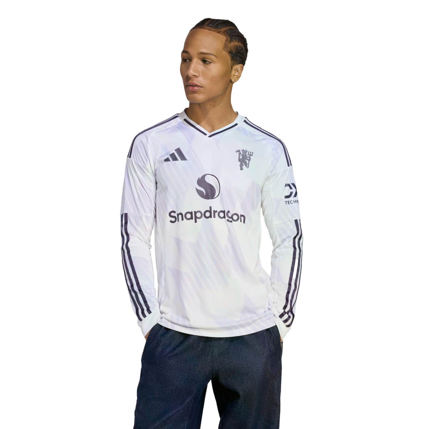 Adidas Manchester United 25/26 Long Sleeve Away Jersey JP3025