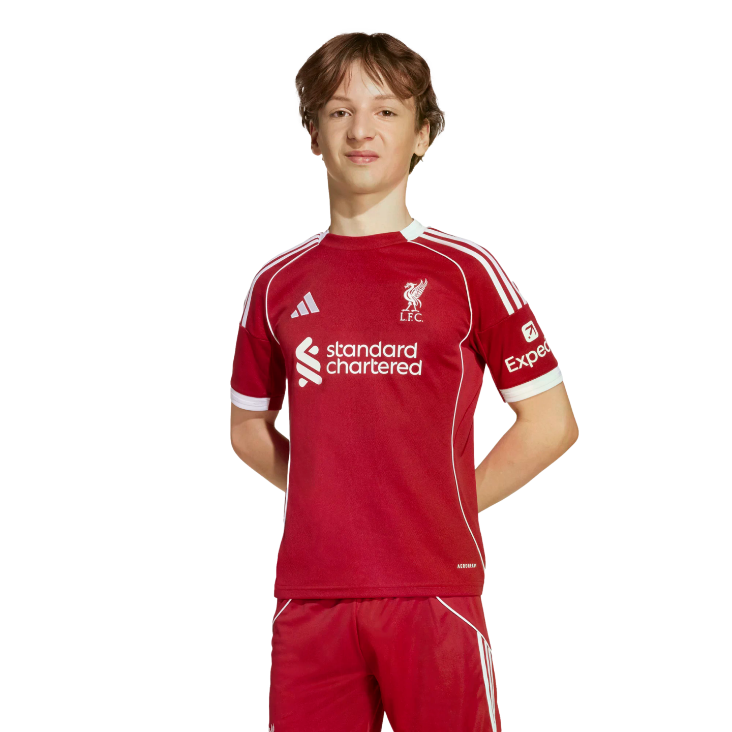 Adidas Liverpool 25/26 Youth Home Jersey JV6436