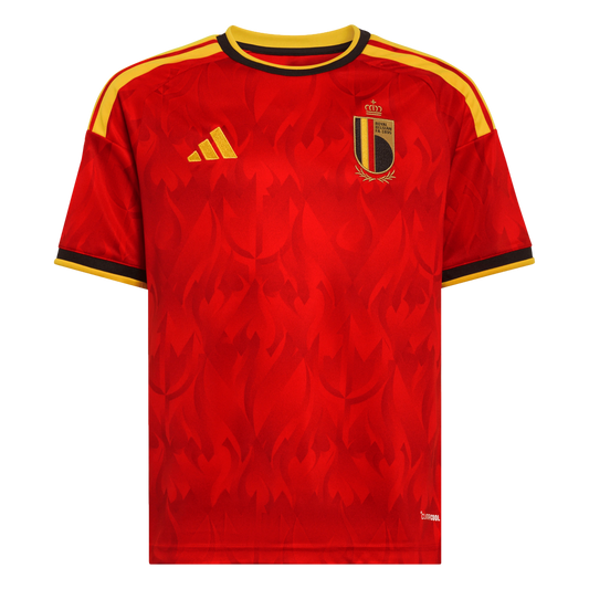Adidas Belgium 2026 Youth Home Jersey