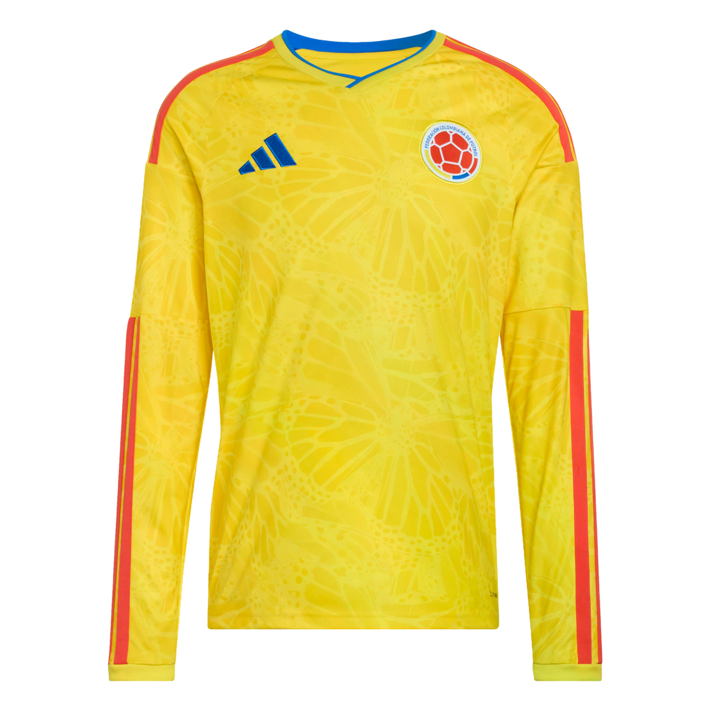 Adidas Colombia 2026 Long Sleeve Home Jersey