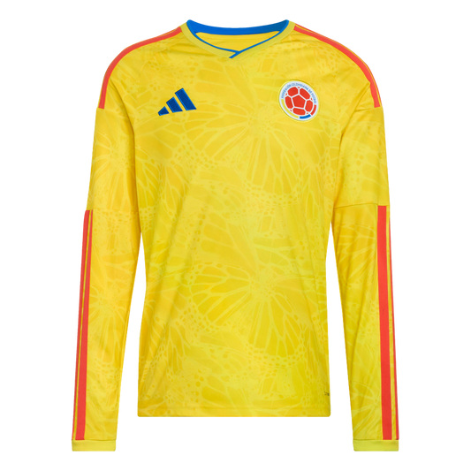 Adidas Colombia 2026 Long Sleeve Home Jersey