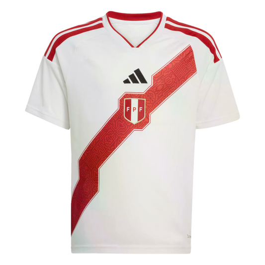 Adidas Peru 2026 Youth Home Jersey