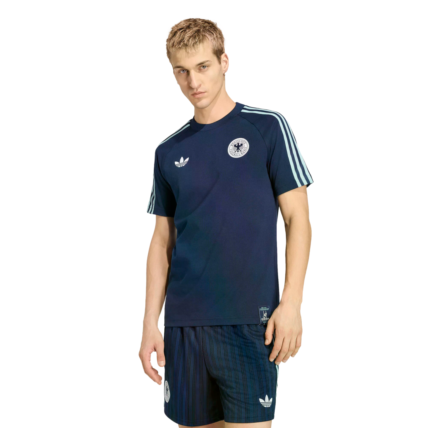 Germany Originals Tee Soccer JZ9342 Navy Blue – Stefans Soccer