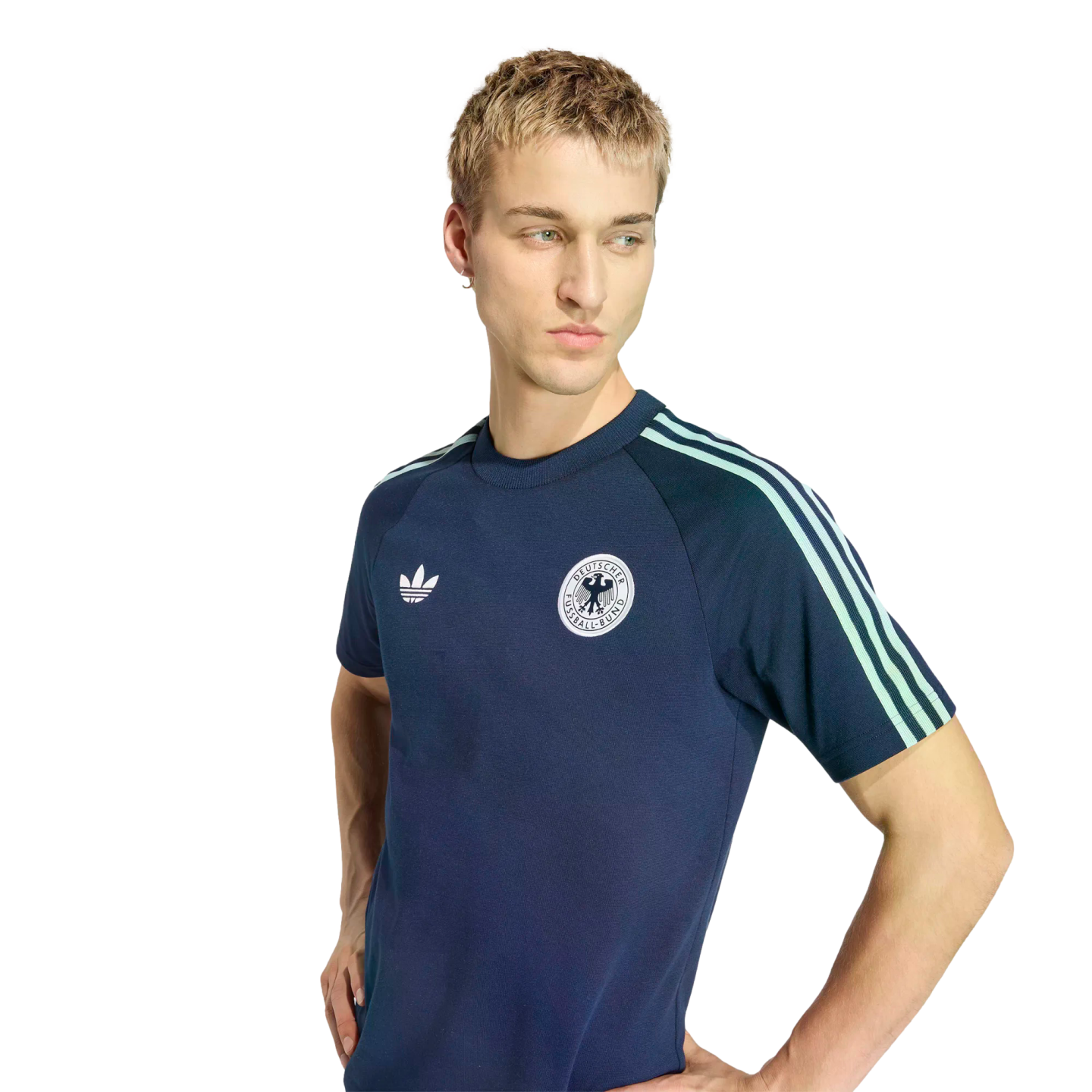 Germany Originals Tee Soccer JZ9342 Navy Blue – Stefans Soccer