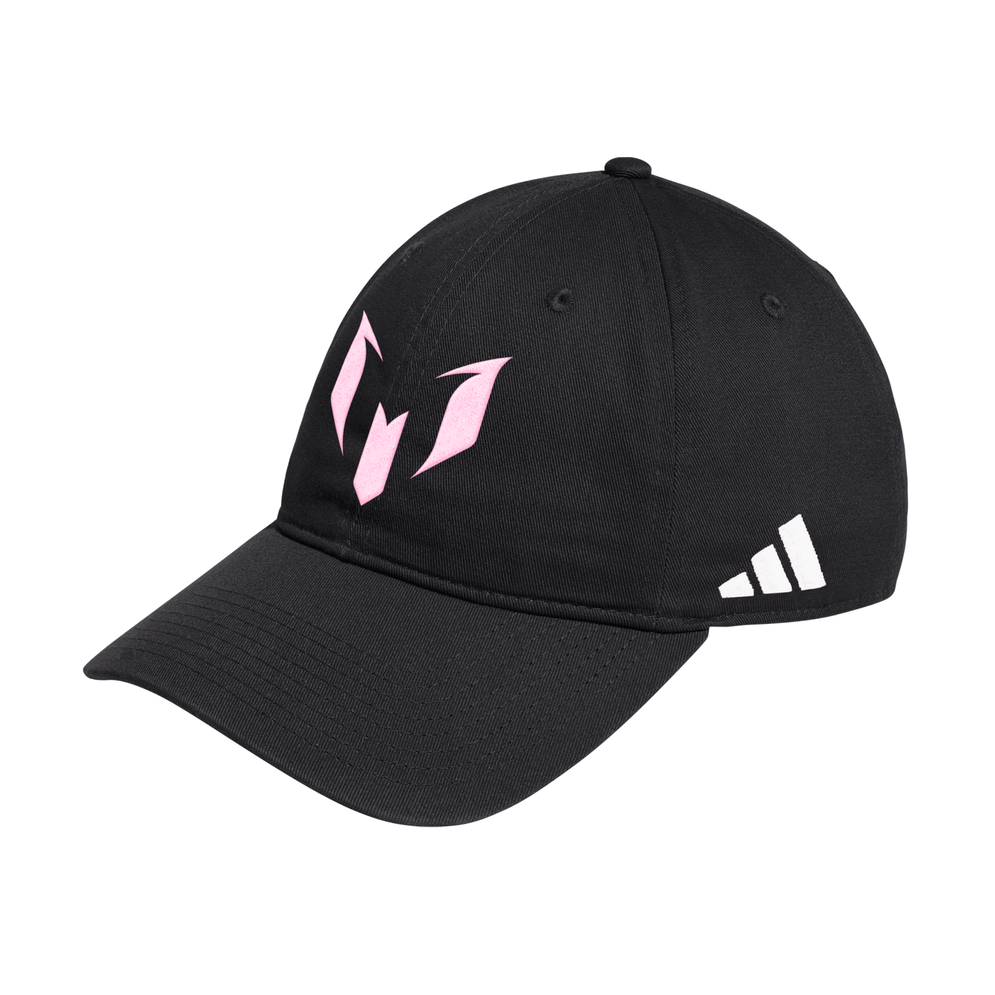 Gorra de béisbol ajustable con lavado de Messi de Adidas