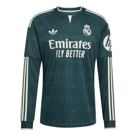 Adidas Real Madrid 26/27 Long Sleeve Away Jersey
