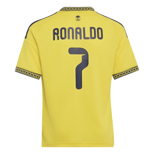 Adidas Al Nassr FC 26/27 Ronaldo Youth Home Jersey