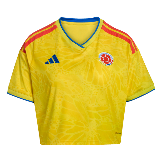 Adidas Colombia 2026 Womens Home Cropped Jersey
