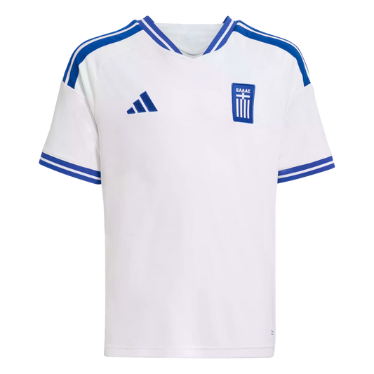 Adidas Greece 2026 Youth Home Jersey