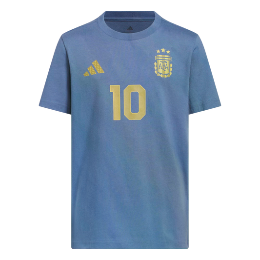 Adidas Argentina Messi 10 Youth Tee
