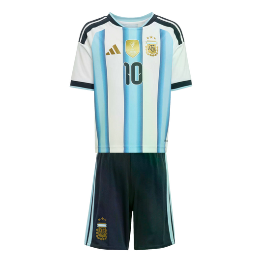 Adidas Argentina 2026 Messi Toddler Home Mini Kit