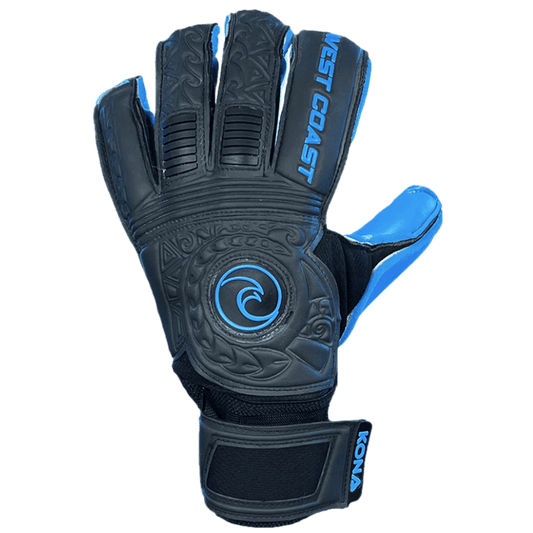 Guantes de portero West Coast Kona Blackout Cyan