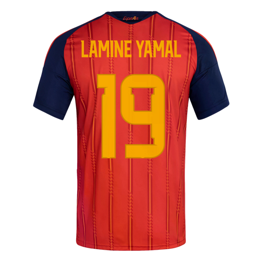 Adidas Spain 2026 2-Star Champions Lamine Yamal Home Jersey