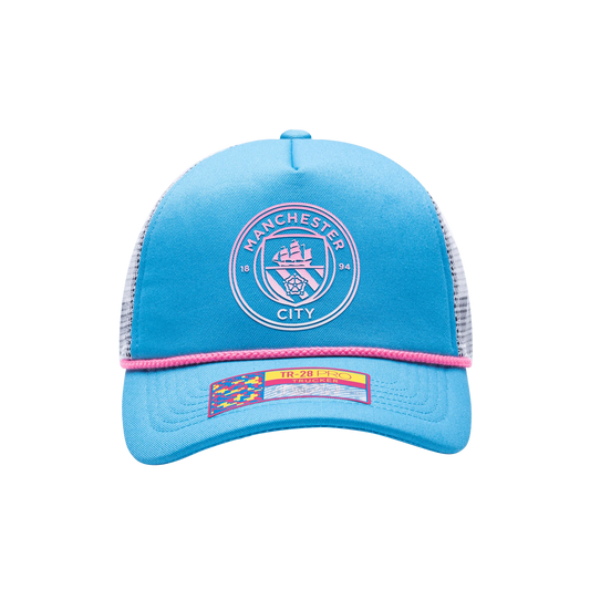 Gorra de camionero con logo Fan Ink del Manchester City Serve