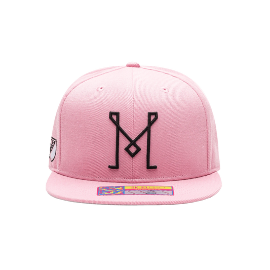 Fan Ink Inter Miami Dawn Snapback Hat