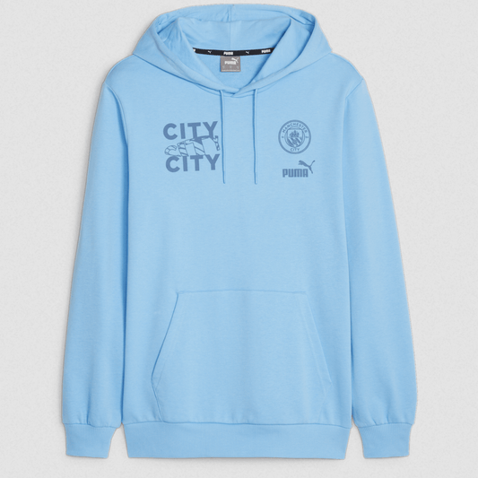 Sudadera con capucha con gráfico Puma Manchester City FtblCore