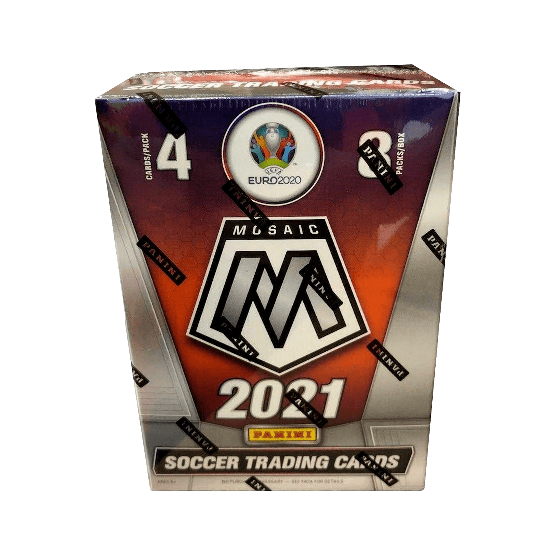 Panini 2020/2021 Mosaic UEFA Euro 8-Pack Blaster Box