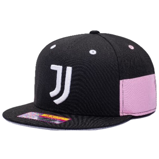 Fan Ink Juventus SK-93 Snapback Hat - Black