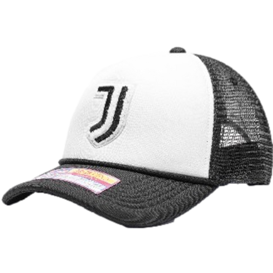 Fan Ink Juventus TR-28 Trucker Hat - White
