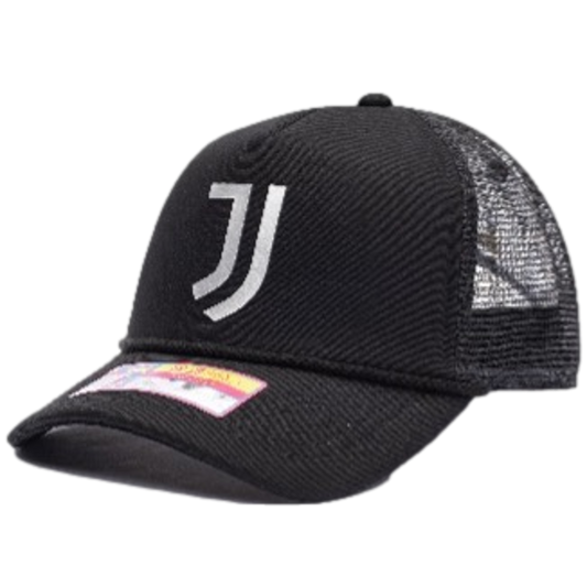 Fan Ink Juventus TR-28 Trucker Hat - Black
