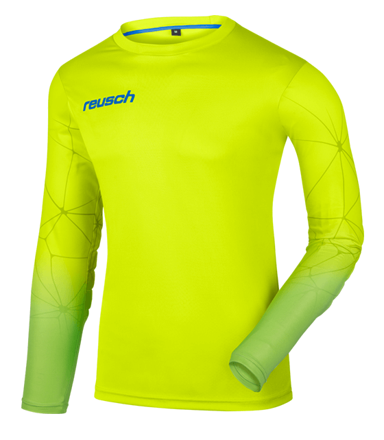 Camiseta de portero juvenil acolchada de manga larga Reusch Match Pro