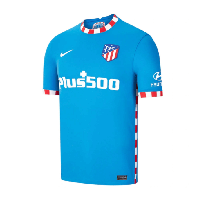 Nike Atletico Madrid 21/22 Third Jersey Blue/White