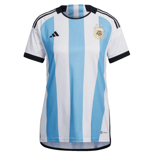 Adidas Women's Argentina 2022 Home Jersey - White / Blue