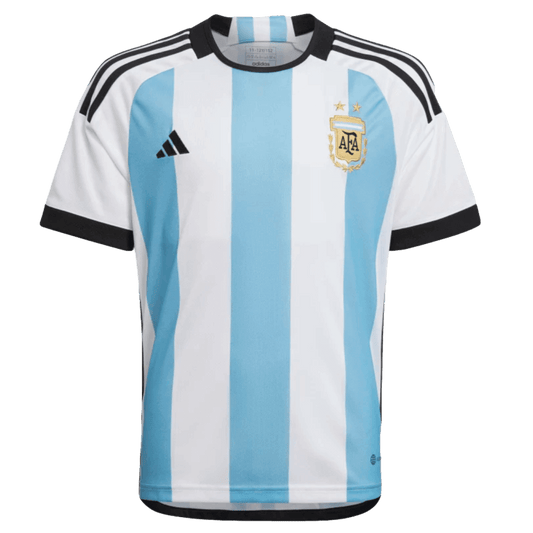 Adidas Argentina 2022 Youth Home Jersey