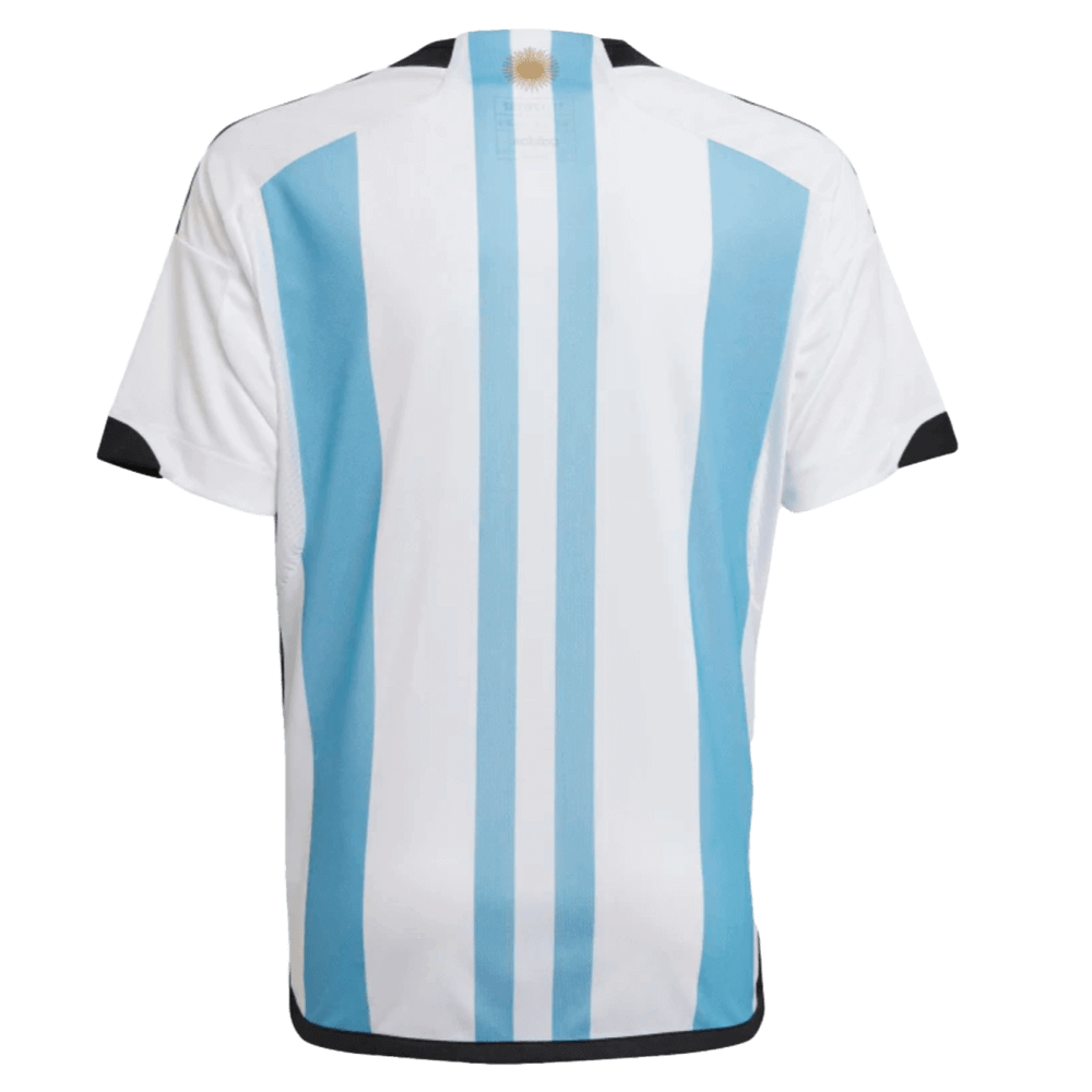 Adidas Argentina 2022 Youth Home Jersey