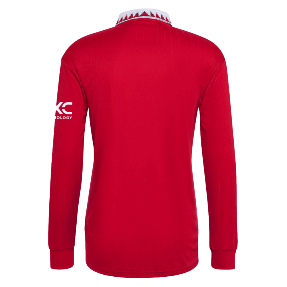 Adidas Manchester United 22/23 Long Sleeve Home Jersey