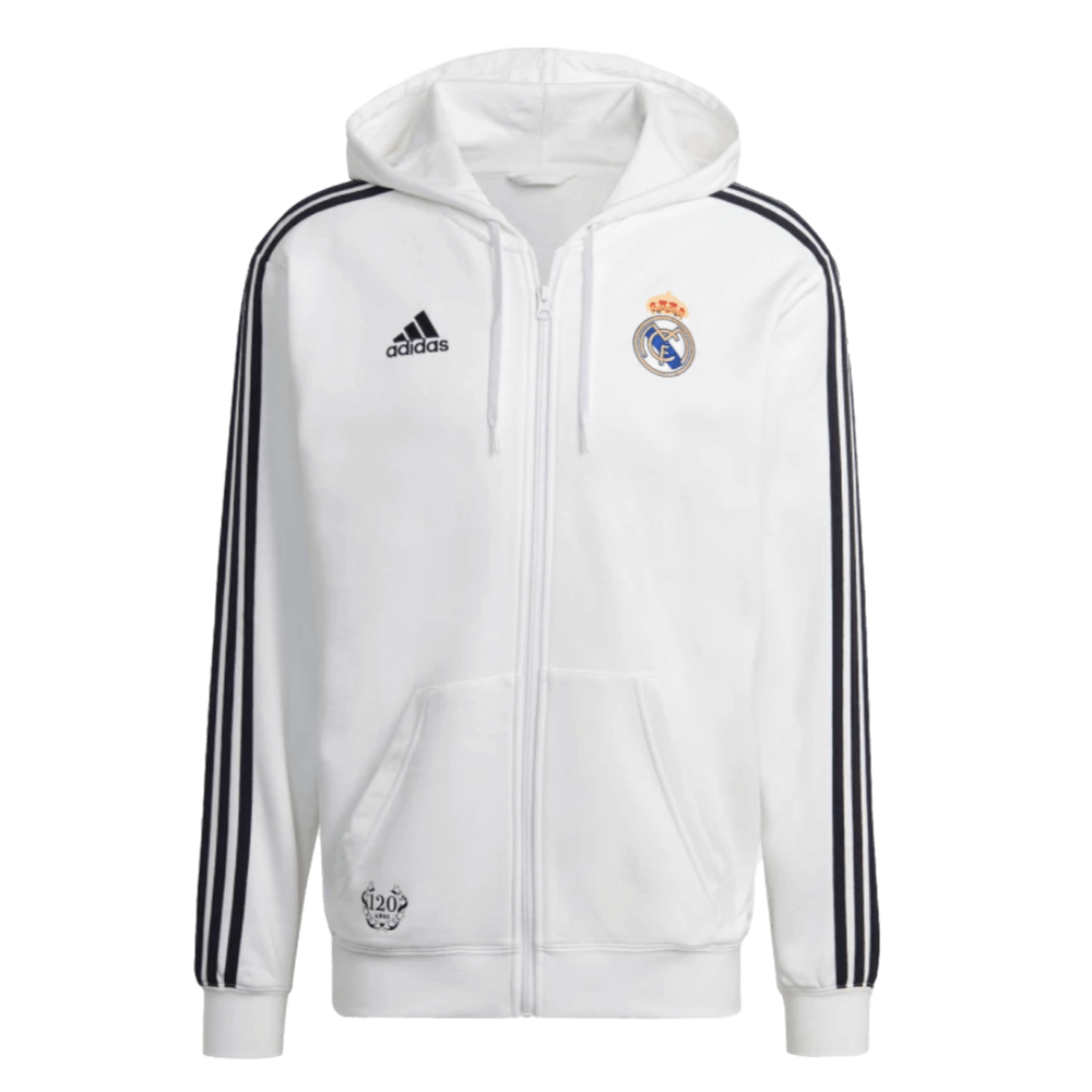 Adidas Real Madrid DNA Full Zip Hoodie