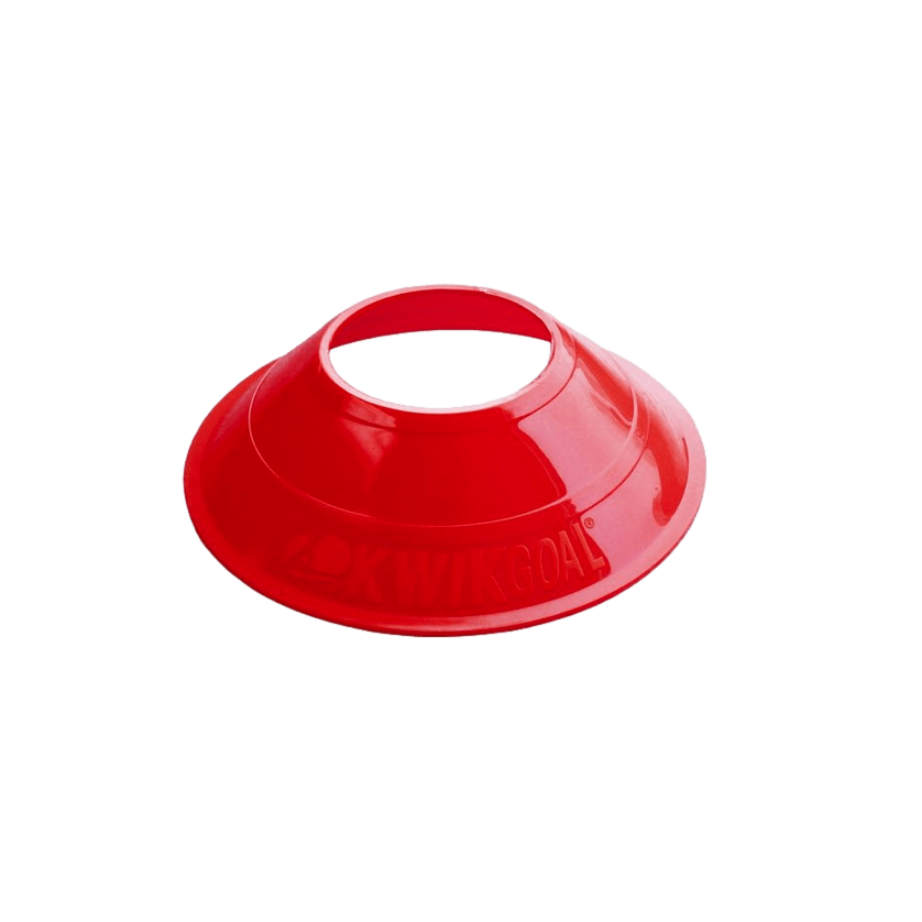 Kwik Goal Mini Disc Cones (25 pack) [Red] 6A1401